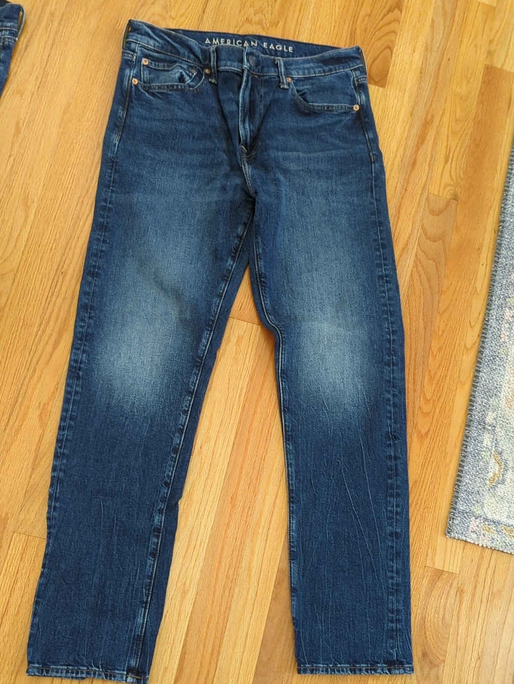 American Eagle Outfitters Men's Easyflex Original Straight Straight Jeans